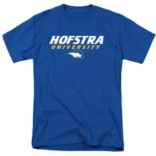 Hofstra University Adult T-Shirt Stacked, Royal Blue, S-5XL