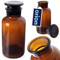 Glasflasche Retro-Flasche Aus Glas Mit Korken Und Breitem Flaschenhals 500 Ml