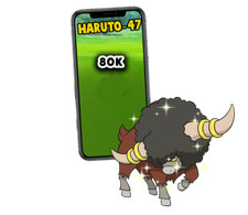 Pokemon Shiny Bouffalant New Mini P T C 80k