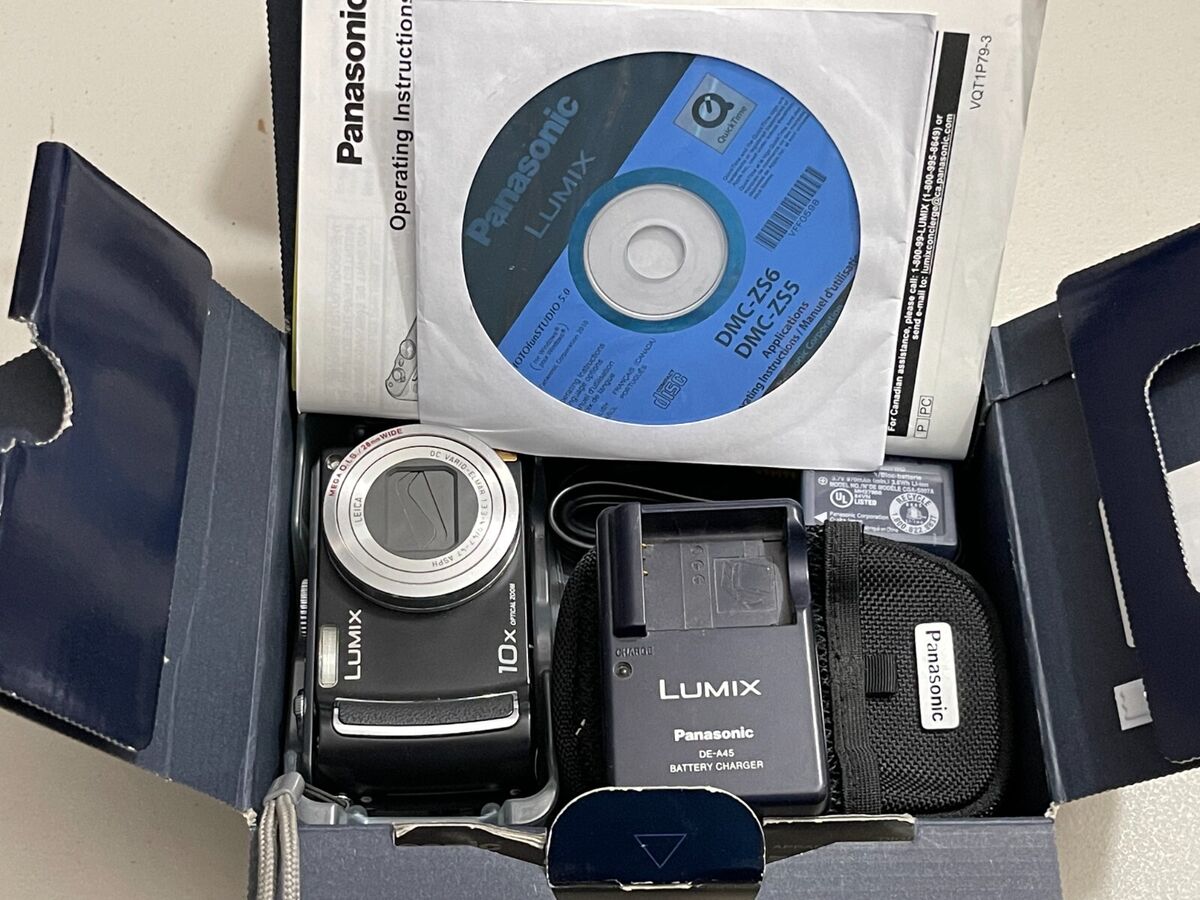 Panasonic LUMIX DMC-TZ5 9.1MP Digital Camera - Black for Panasonic LUMIX DMC-TZ5 9.1MP Digital Camera - Black for