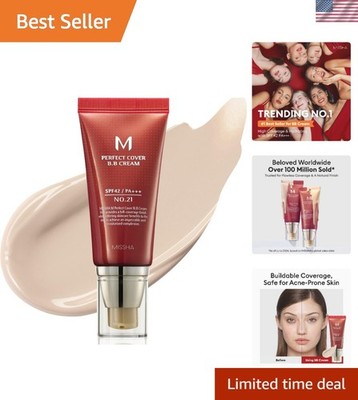 All-in-One M Perfect BB Cream No.21 - Lightweight SPF 42 for Sensitive Skin
