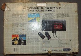 Sega Master - The Sega Base System Console in Box Tested With Rambo Game