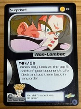 2002 Score Limited Dragon Ball Z DBZ Surprise P9 - Foil - Trunks
