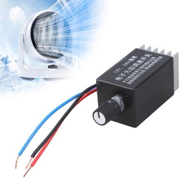 DC12V 24V 7A Electronic Stepless Speed Regulator For Automotive Industrial Motor