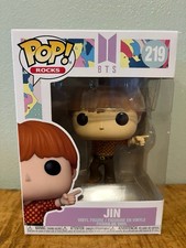 Funko Pop! Rocks! BTS - Jin #219 Vinyl Figure BRAND NEW IN BOX Mint Condition