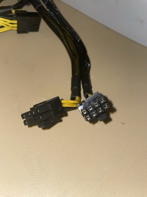 8 Pin PCIe Splitter, PCI-e 8 Pin Female to Dual 8 Pin(6+2) Male GPU VGA Cable