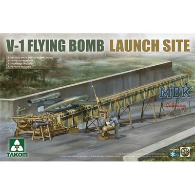 TAKOM MODEL TAK2152 V-1 FLYING BOMB Launch Site