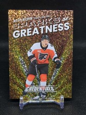 2025-26 Upper Deck Credentials Matvei Michkov Sparks of Greatness #SG-3