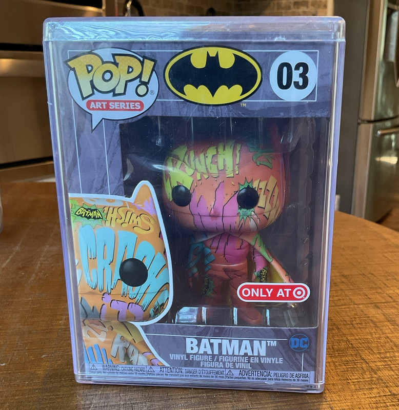 Funko Pop! Art Series Batman #03 Vinyl Figure Target Exclusive w/ Protector