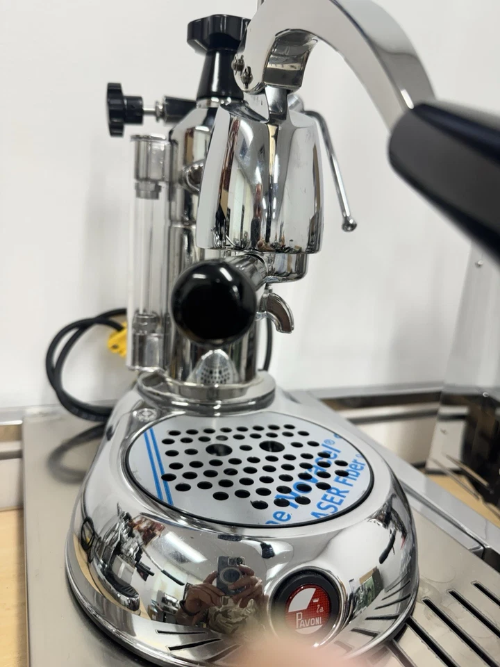 Máquina de café espresso La Pavoni Stradavari ESC-8 8 tazas - cromada Foto 4 de 4