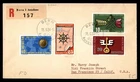 Mayfairstamps Switzerland 1954 Soccer Football Set Quad Frank First Day Cover