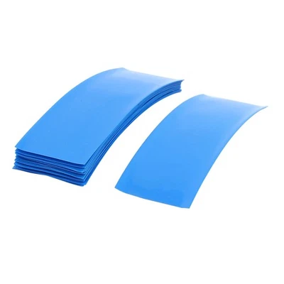 20Stk. Akku PVC Wärmeschrumpfschlauch 30mm 18650 Batterielagerungen 75mm Blau - Bild 1 von 3