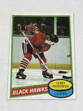 1980-81 Topps Hockey Scratched #119 - Terry Ruskowski - Chicago Blackhawks