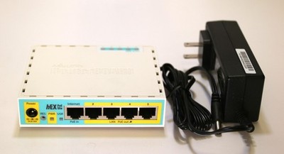 Mikrotik hEX PoE lite RB750UPr2 SOHO Router RouterOS L4 with 5X ethernet Ports
