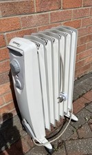 Dimplex Eco Electric Radiator Panel, Oil Filled, Thermostatic Four Wheels