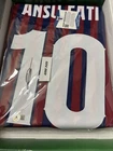 Ansu Fati Leaf Autographed Soccer Jersey