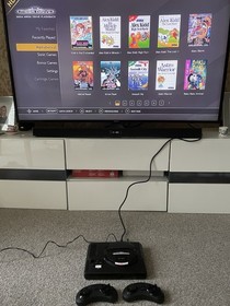 Sega Mega Drive Flashback HD Console Classic Blue Boxed Fast Despatch Next Day