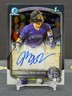 2025 Bowman Draft Chrome Max Belyeu 1st Bowman Auto Colorado Rockies