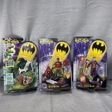 Batman Mattel 2003: Quick Fire Joker, Battle Board Robin y Killer Croc