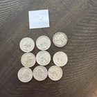 Set 9 Silver Quarters 90% Silver  1964 Quarters random mints/circulated lot  102