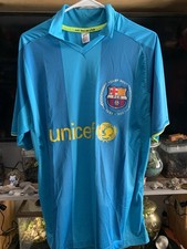 Camp Nou FCB Barcelona 1957-2007 Anniversary UNICEF #30 Ulises Jersey Adult LG