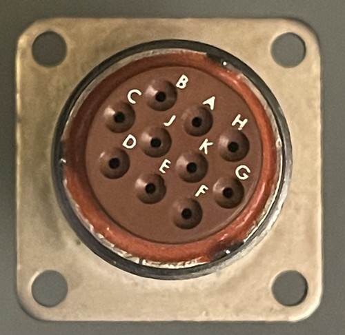7502A LD13580F 12-10SW - MIL-DTL-26482 Series Il AFD56-12-10SW 10 Pin Connector - Picture 3 of 10