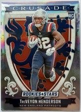 2025 Panini Rookies & Stars - Crusade TreVeyon Henderson #19 Silver (RC)