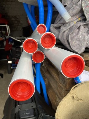 5 Meter Pipetec Aluverbundrohr Mehrschichtverbundrohr 40x3,5 mm weiß Stangenware