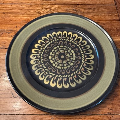 Vintage Mid Century MIKASA MAJORCA Oven to Table 12'' Round Serving Platter Dish