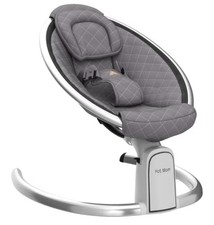 Elektryczna huśtawka dla niemowląt HOT MOM BB200 – automatyczna funkcja kołyski, Bluetooth,