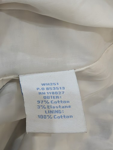 BODEN Cotton Ivory Brown Midi Dress UK 8 R Polka Dot Surplice Ruched Stretch - Picture 11 of 14