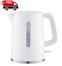 1.7L Electric Kettle with Auto Shut-Off, White