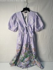 NWT Inc International Concepts Multicolor Floral Women's A-Line Dress, Sz. M