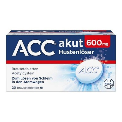 ACC akut 600 mg Hustenlöser, Brausetabletten · 20 St · PZN 00010808