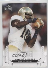 2015 Leaf Draft Davaris Daniels #67 0w8
