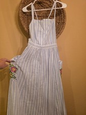 Women's Urban Outfitters Pinafore Cottagecore Country Work Wear Med Large