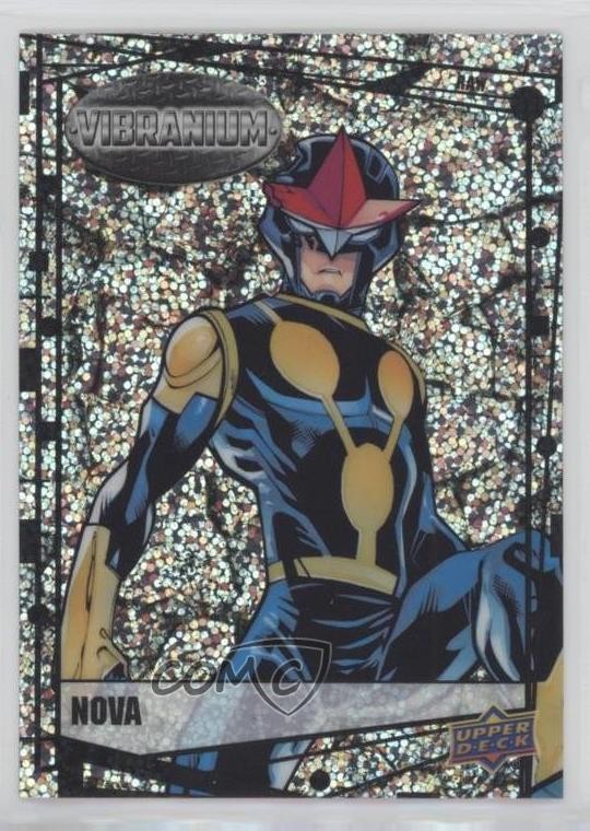 2015 Upper Deck Marvel Vibranium Raw Vibranium Nova #77 0kg8