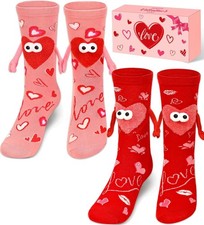 Unique Magnetic Valentine Socks - Perfect Gift for Her Your Loved Ones