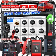 2026 Autel Maxisys Ms909cv Diesel Diagnostic Heavy Duty Truck Commercial Scanner 2026 Autel Maxisys Ms909cv Diesel Diagnostic Heavy Duty Truck Commercial Scanner