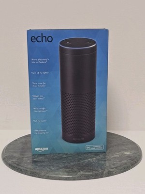 Amazon Echo 1st Generation with Alexa Voice Service, Black - BRAND NEW!