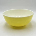 Vintage Pyrex Primary Yellow Mixing Bowl 4QT Sunshine Backstamp 1949-59 T.M. REG