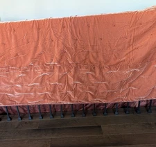 Opalhouse comforter crushed velvet tufted terra cotta rust full / queen