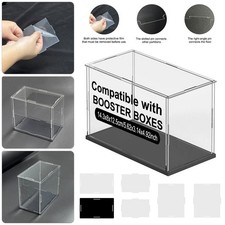 PKMN Booster Box/Elite Trainer Box Acrylic Protective Display Case Stackable