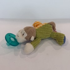 Wubbanub Pacifier Money Mango Green Orange Blue Feet