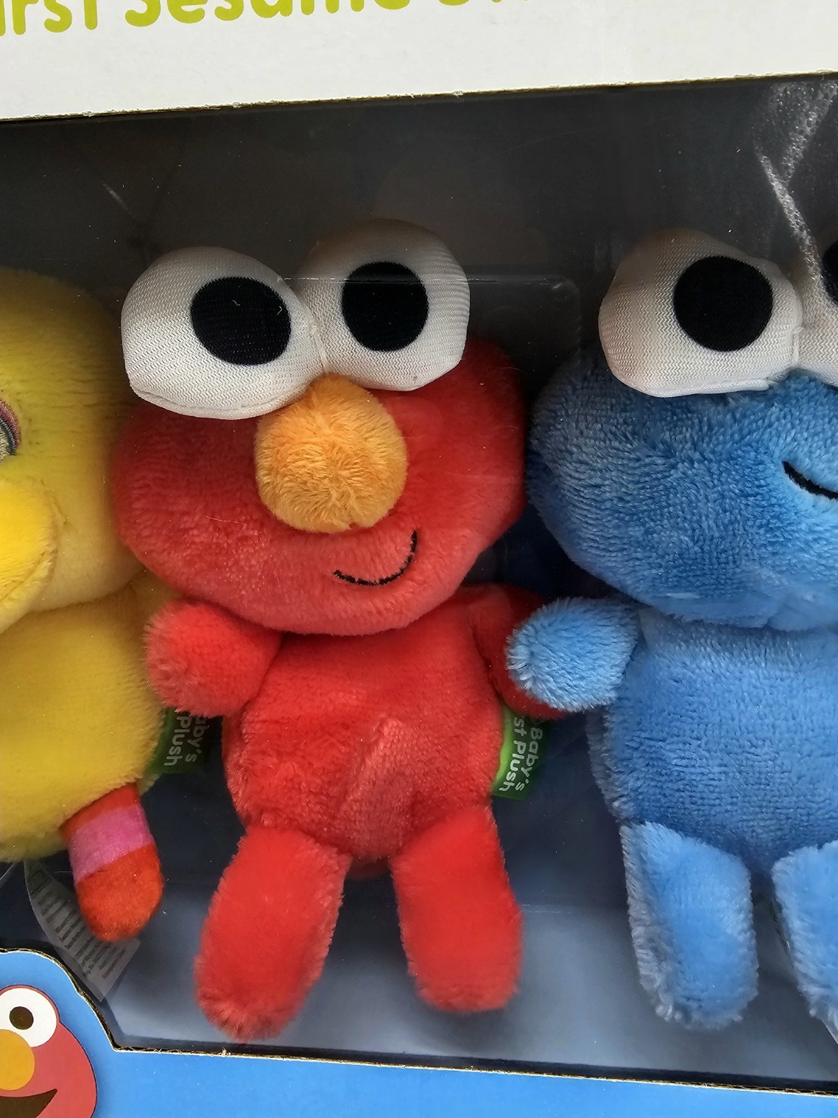 Sesame Street Elmo, Cookie Monster, Abby Cadabby & Big Bird Plush Toys