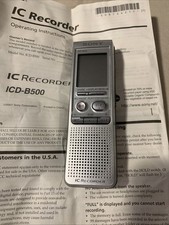 Sony ICD-B500 Voice Recorder/Dictaphone Tested