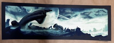 Alien - Should We Take a Look Inside - Mark Englert Screenprint AP 1/10