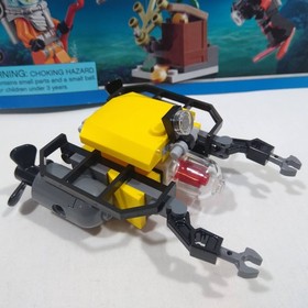 🔥LEGO City 60091 Deep Sea Starter Set 100% Complete w/ Instructions Minifigures