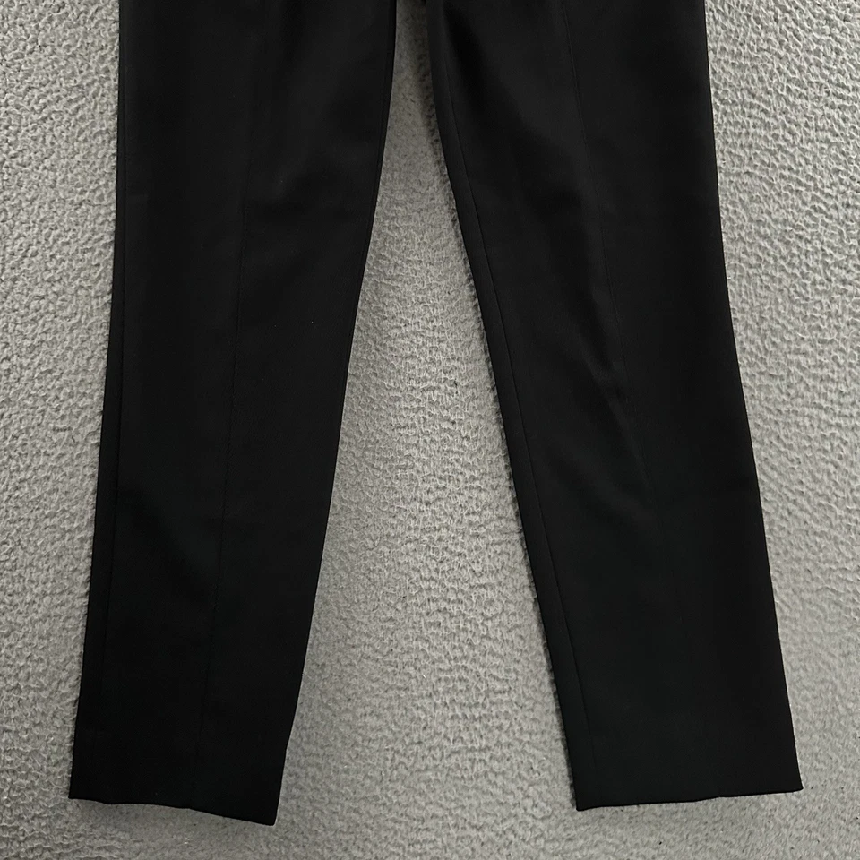 Женские брюки Classiques Entier черные размер 2 средняя посадка карманы на молнии шерсть полиэстер - Изображение 3 из 4