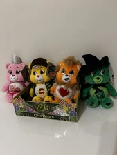 NEW! Care Bears x Wicked 9” Plush Set of 4 Glinda Elphaba Scarecrow and lion